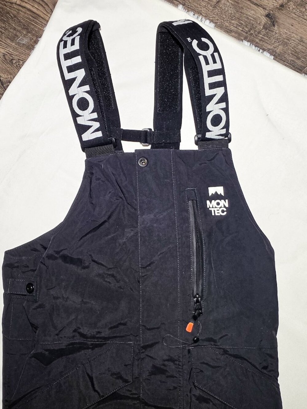 Montec Snowboard Bibbs Medium Black